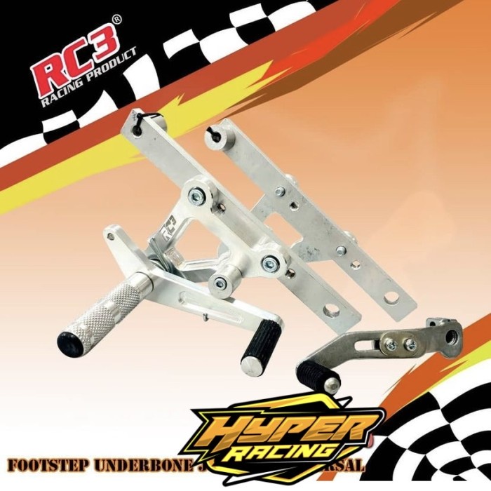 Terlaris Footstep Underbone Rc3 Racing Jupiter Z / Jupiter Mx / Mx King