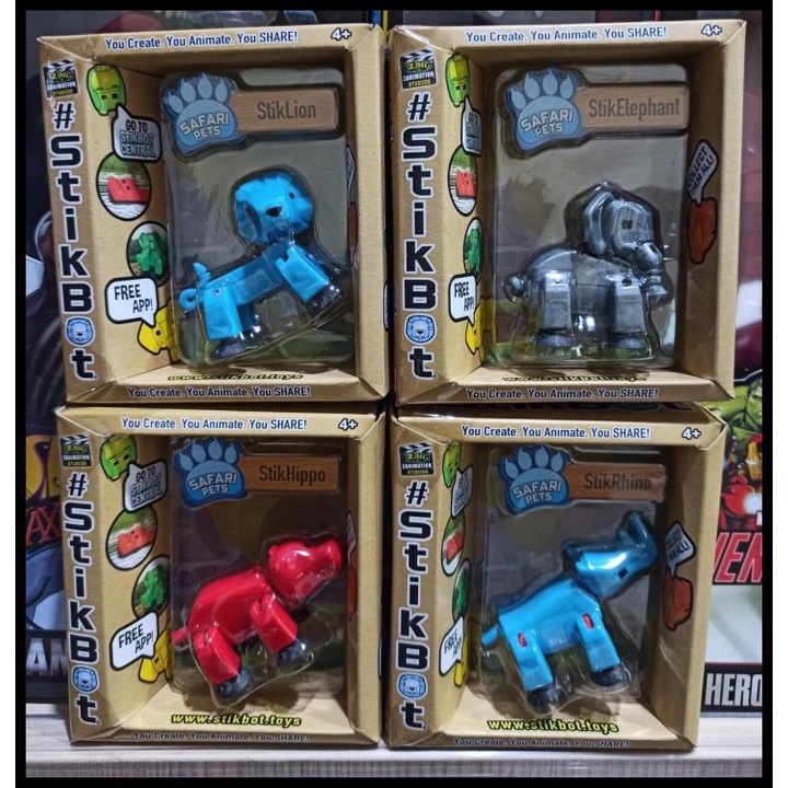 Stikbot Pets Serie 2 Stikhorse Figure Safari Pets