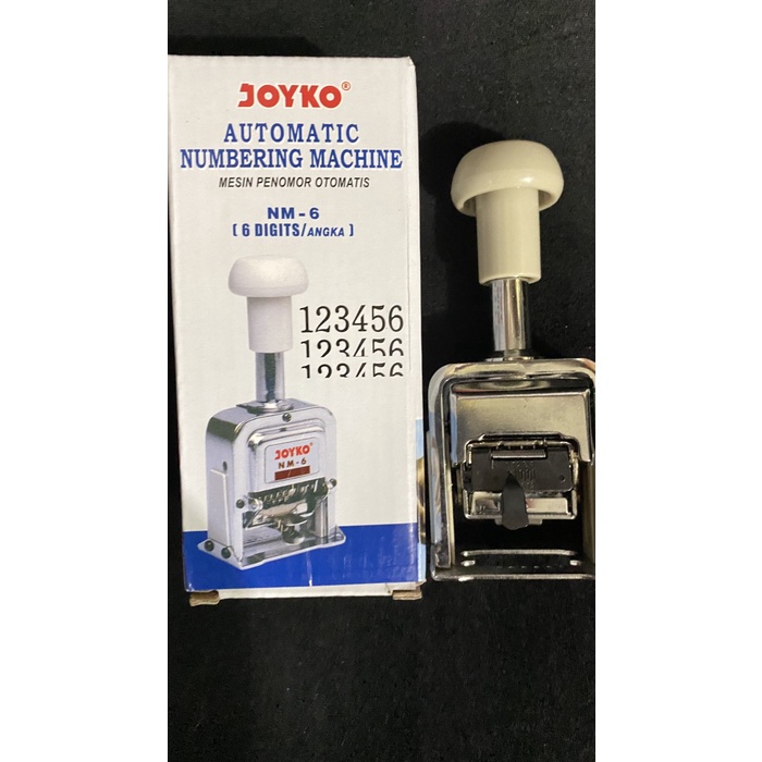 

Bestseller Mesin Penomor Otomatis Joyko Nm-6