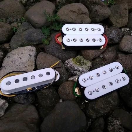 Pickup Gitar Quantum Ibanez Original White Cover