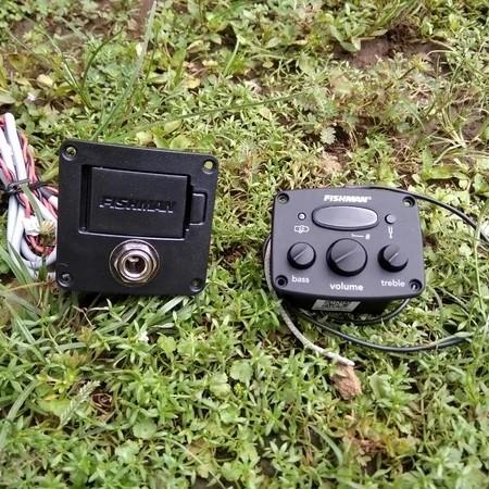 Preamp Gitar Akustik Fishman Isys Mini EQ-2 Band With Tuner