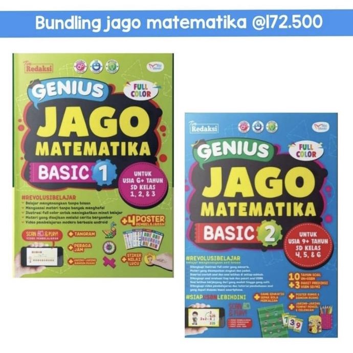 Bundling Genius Jago Matematika