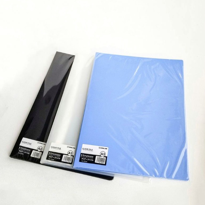 

Best.. Clear Holder A3 / Clear File Simplease A3 King Jim 152GA isi 20 Lembar 95