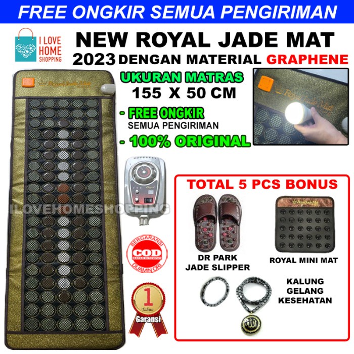 Terlaris Royal Jade Mat Matras Terapi Kesehatan Korea