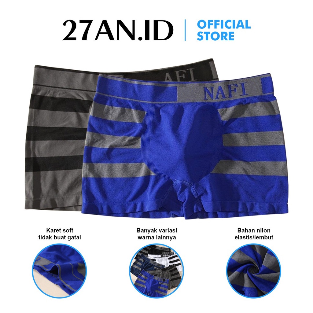 K7Z (27AN.ID) CELANA DALAM BOXER PRIA B98 MAN BOXER KATUN UNDERWARE MALE T MU1