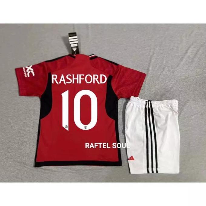 Jersey Kids Baju Bola Anak Mu_ Home 2021/2022 Grade Ori +Nameset