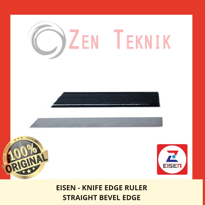 

EISEN - KNIFE EDGE RULER - STRAIGHT BEVEL EDGE