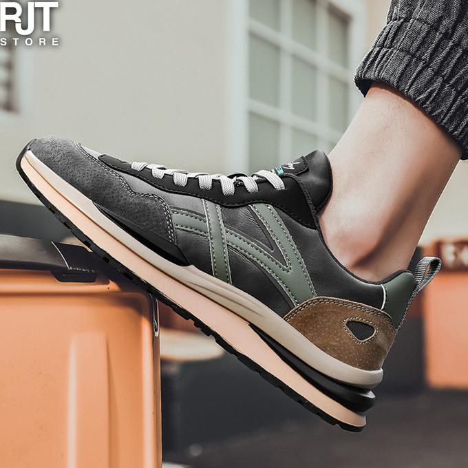 Sepatu Sneaker Pria Fuccino Hijau - RJT Sepatu Kasual