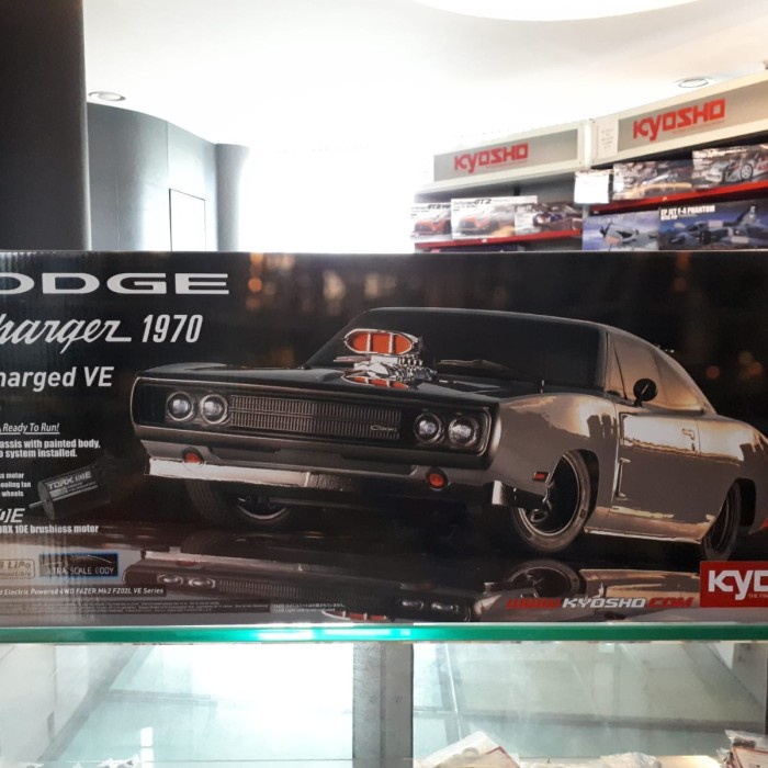 Kyosho 1/10 RC EP 4WD FAZER Mk2 FZ02L VE Readyset Dodge Charger 1970