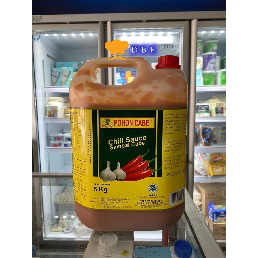 

sambal pohon cabe 5kg saus beli bis rasa lama saos mie fried chicken b