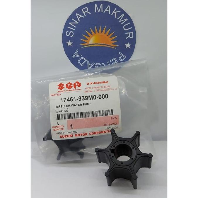 Impeller Water Pump (17461-939M0-000) Mesin Tempel Suzuki 15Pk