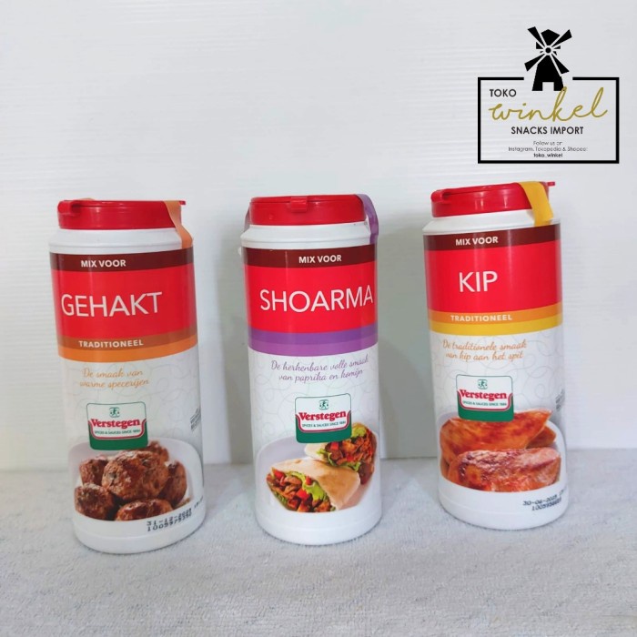 

Bumbu Instan Impor Verstegen Shoarma (Swarma), Ayam Dan Gehakt