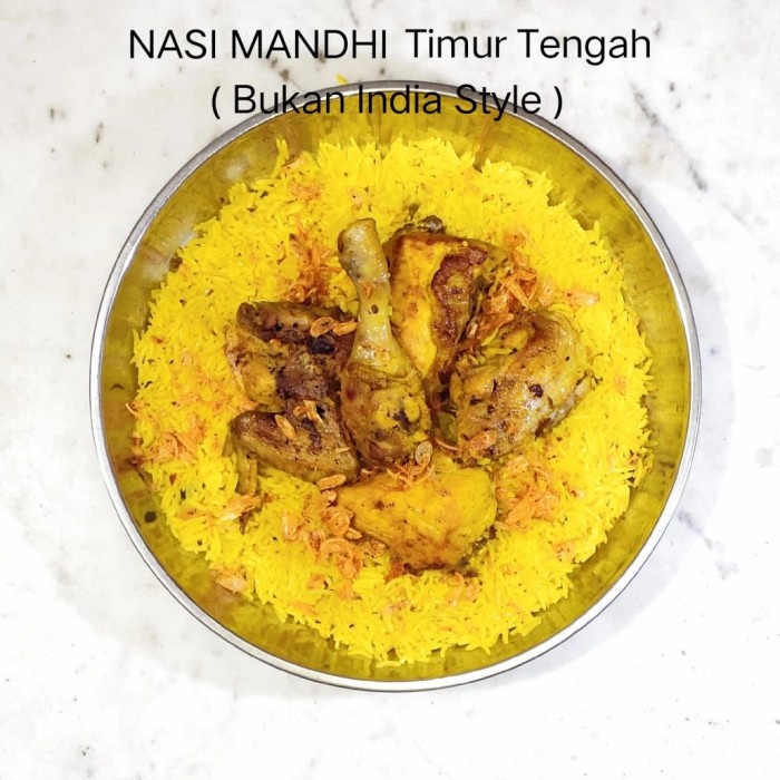 

Bumbu Nasi Mandhi Ori Timur Tengah Lengkap Beras Basmati