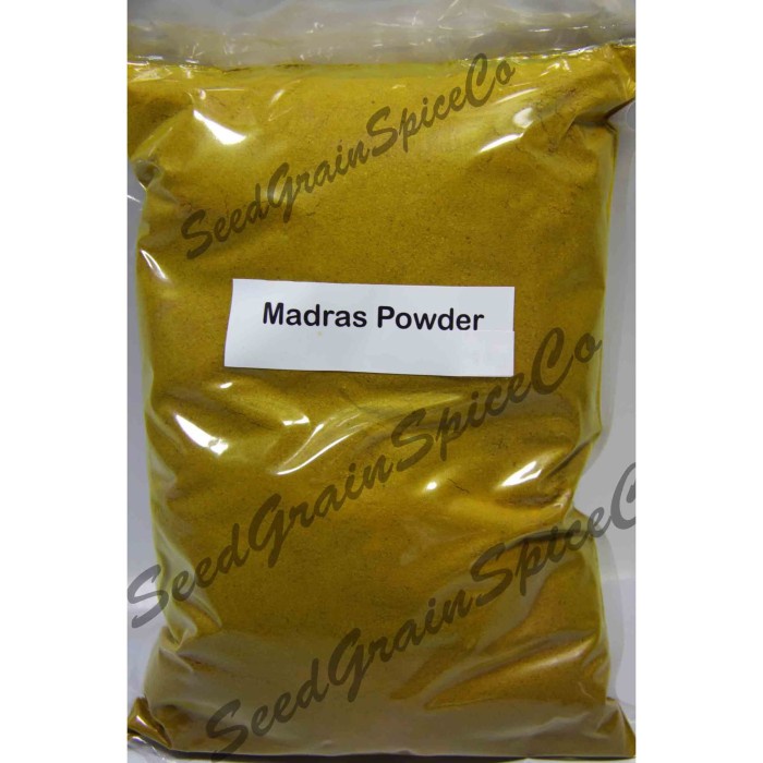

Madras Curry Spice Mix 500G (Bumbu Kari Madras)