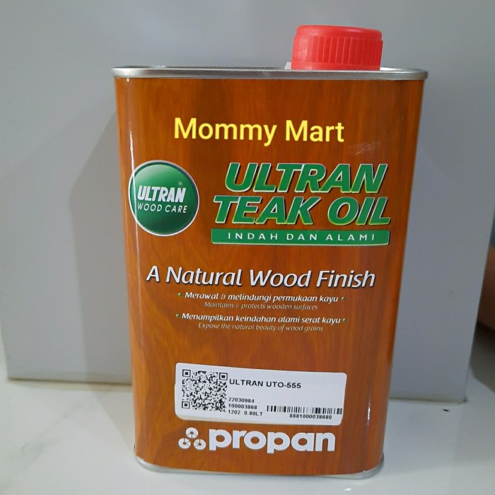 Danil Teak Oil Cairan / Miak Merawat Meja Kayu Jati Jepara Wood Care