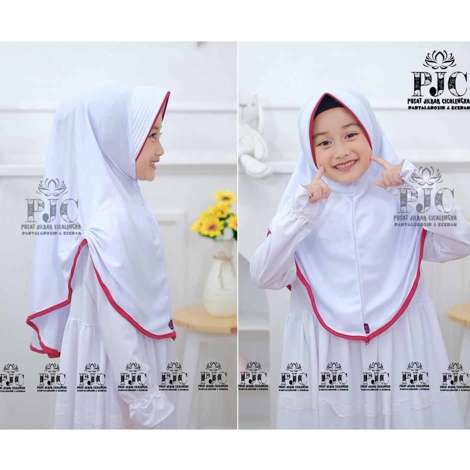 Dijual ◘JILBAB ANAK / KERUT PINGUIN 6TAHUN - 10 TAHUN / JILBAB ANAK SEKOLAH SD / KERUDUNG ANAK SEKOL