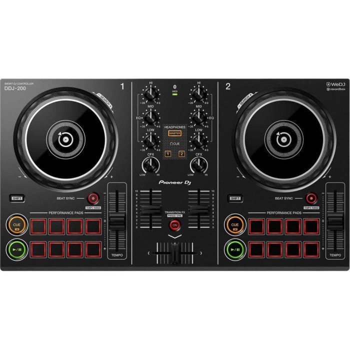 PIONEER DDJ200 DDJ-200 DDJ 200 SHARE SMART DJ CONTROLLER