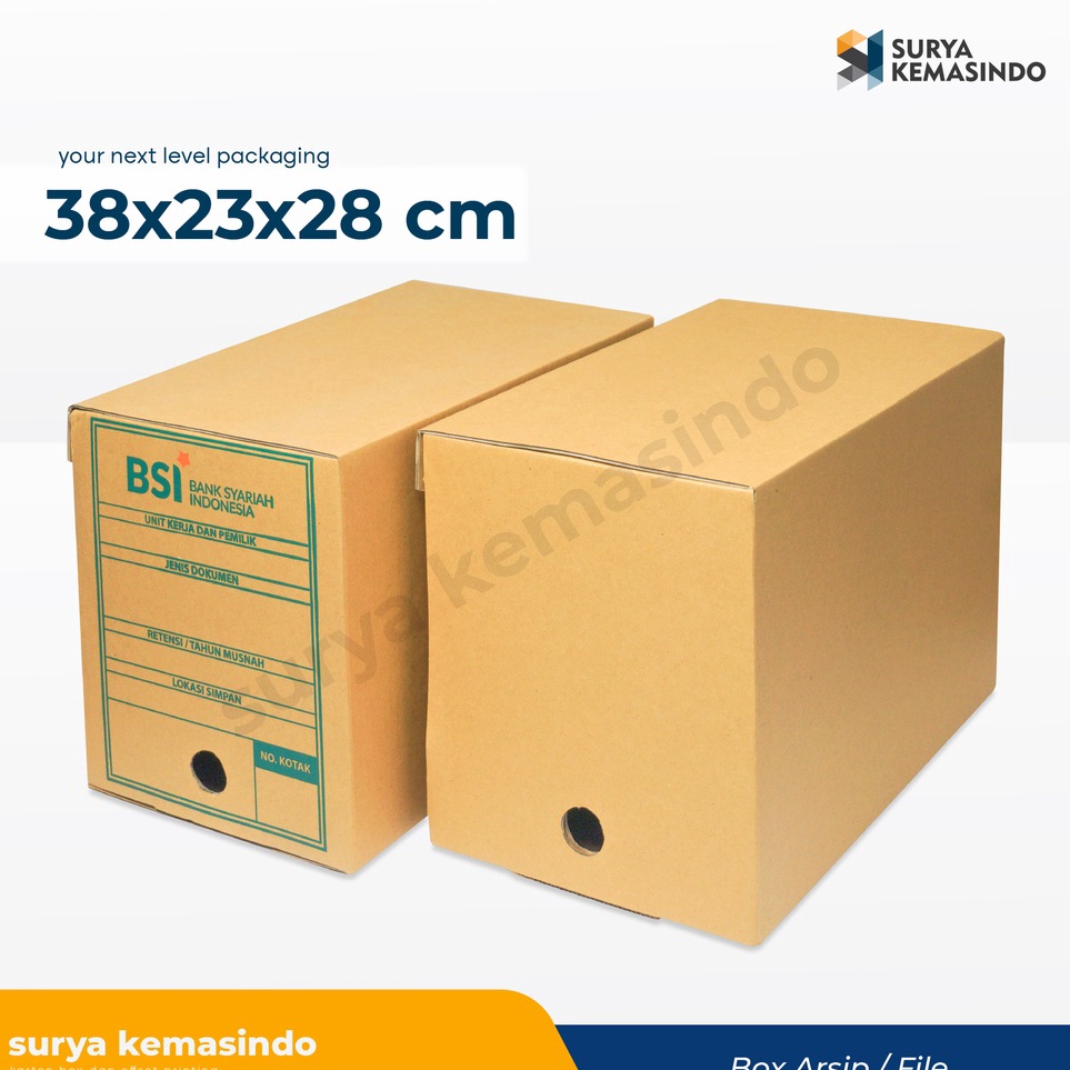 

[QDT ☼➲> Box File 38x23x28 cm (BSI) Kardus/BSI/Arsip/File/filebox/arsipbox/document - terviiral.