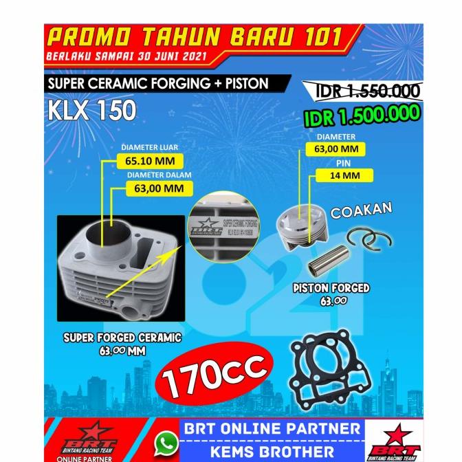 SALE BLOK BRT KLX CERAMIK Termurah