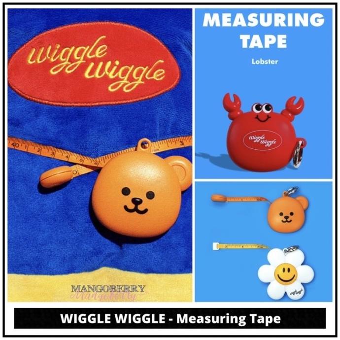 WIGGLE WIGGLE - Measuring Tape (meteran) wigglewiggle korea