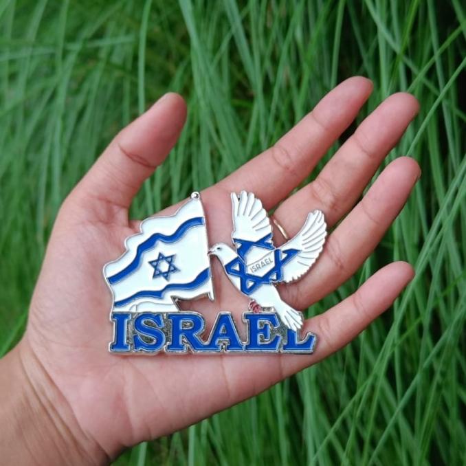 Souvenir magnet kulkas Israel oleh oleh gift negara Israel
