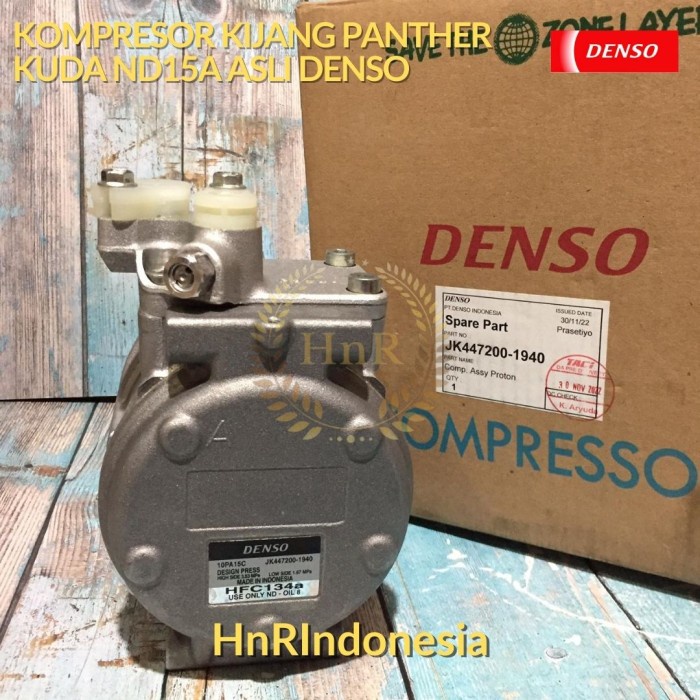 Kompresor AC Mobil Kijang Panther Kuda ND 15A ORIGINAL DENSO terpopuler