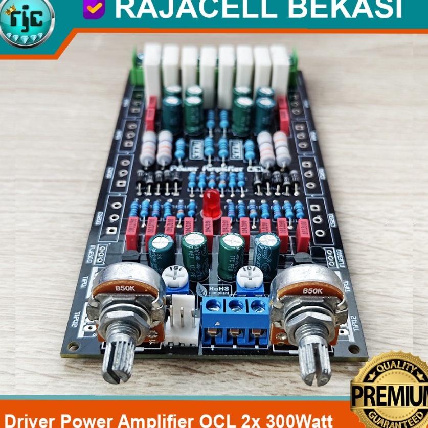 jU Amplifier OCL 300W Stereo SOCL Audio Power Amplifier Driver Ampli ✴ ♚