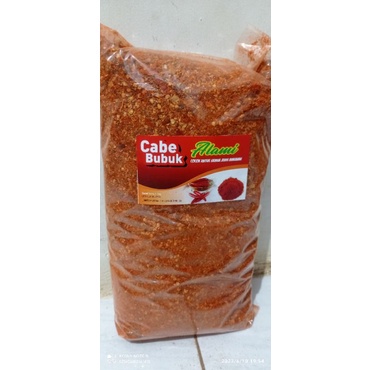 

( 1Kg ) Cabe Teja Bubuk Kasar Pedas