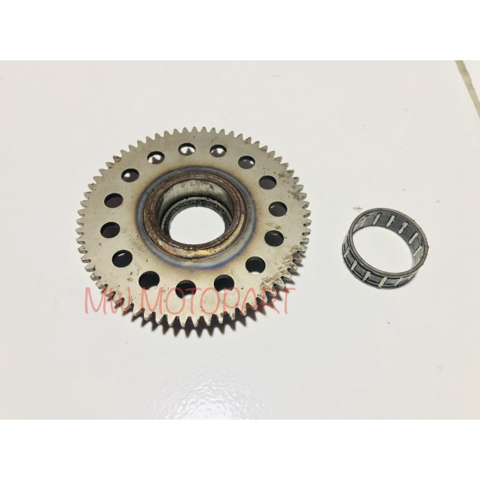 {Bekas} Gear gigi dinamo starter one way alfa force1 f1z f1zr fizr yamaha 3ay Berkualitas