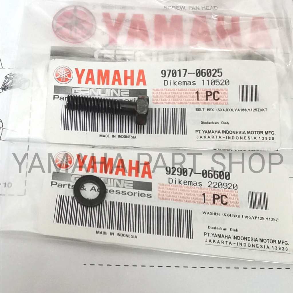 BAUT RING BRACKET DUDUKAN HANDLE KOPLING RX KING RXZ ORI ORIGINAL 97007 97017-06025 92907-06600