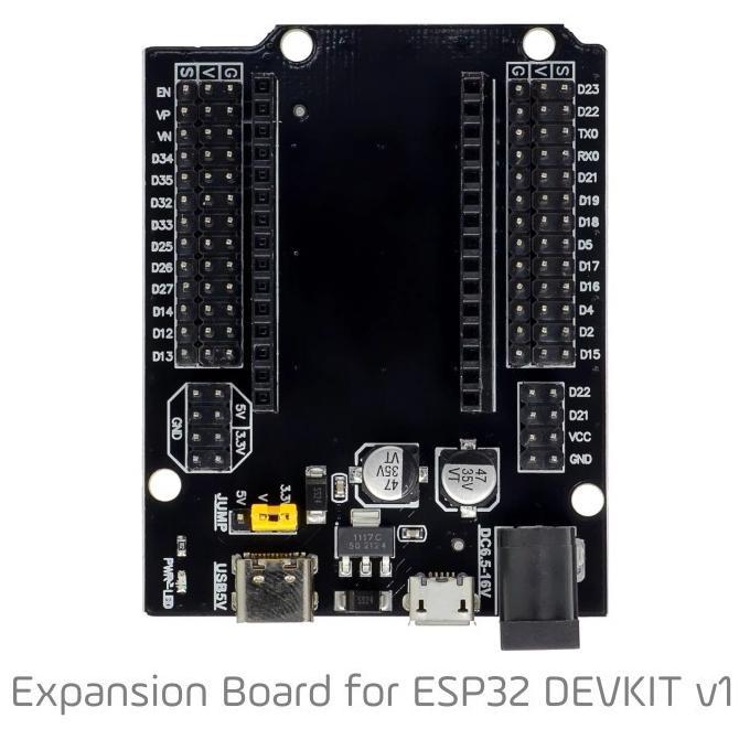 Expansion Board Shield for ESP32 ESP 32 WROOM 30Pin BASE PLATE