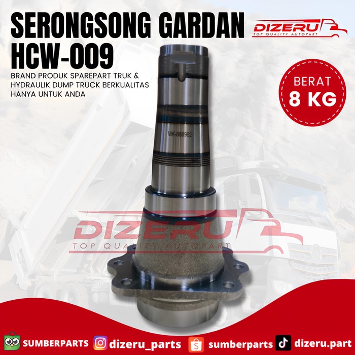 Pucuk Rebung Sumbu Gerdang Splinder Colt Ps136 Hdx Kode Br02