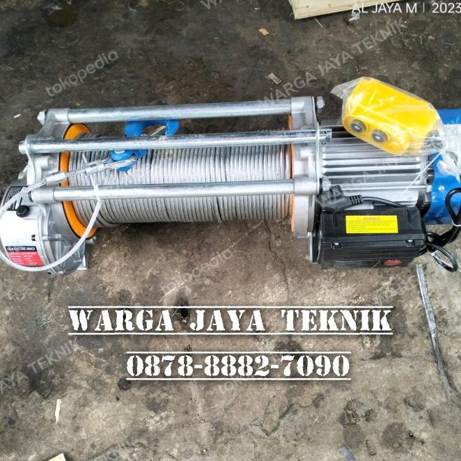 Electric Winch Hoist 1.5 Ton 380 Volt Weka Germany