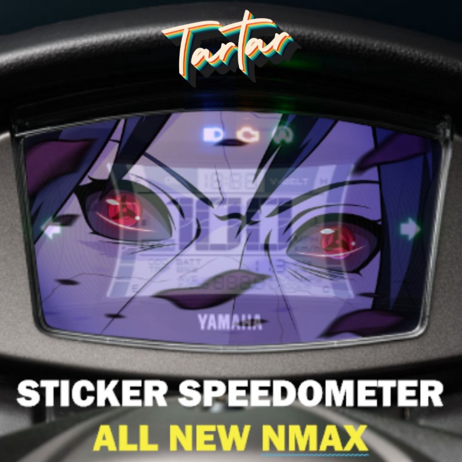 Diskon Sticker Stiker Spido / Speedometer Transparant Anime All New Nmax b Terlaris ★★.