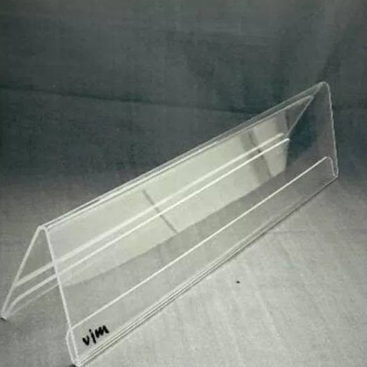 

[R.H✮13✓] PAPAN NAMA MEJA 7x30 CM AKRILIK 2 SISI ACRYLIC NAME PLATE TAG ACRYLIC 7x30 CM top.produuk.!!