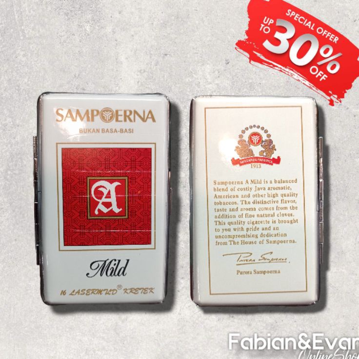 nQ Kotak Tempat Rokok SmpurnaMild ⁂ ➔