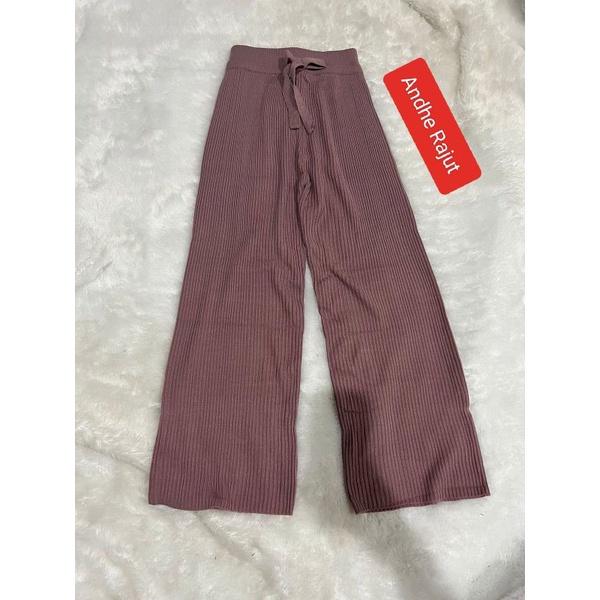 CELANA KULOT RAJUT BAHAN TEBAL