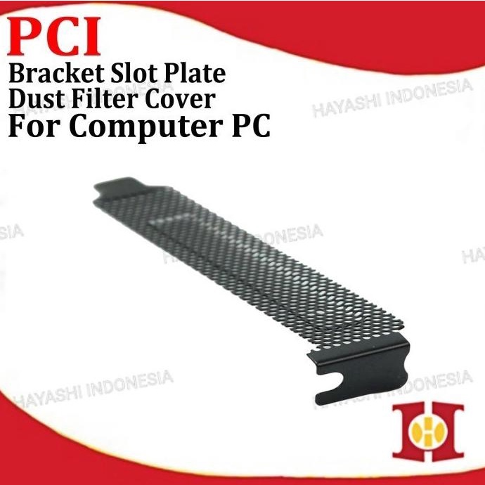 PCI Slot Cover Back Panel PCIe Casing Case Komputer Penutup Slot VGA