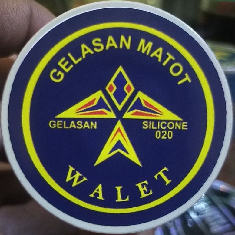 YJGB6942  Gelasan senar mati putih WALET klos bonit 2000 yard (bahan mati putih import)