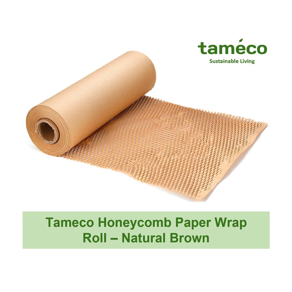 

Model terkini [ROLL 50M & 100M] Tameco Honeycomb Paper Wrap - Natural Brown - Eco Friendly 87