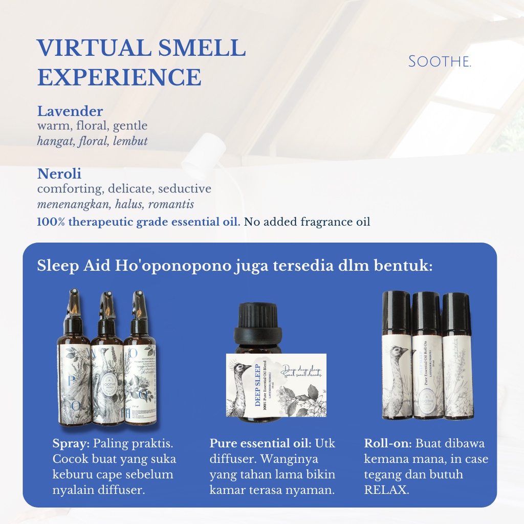 Sleep Aid Essential Oil Roll On Untuk Tidur / Insomnia / Deep Sleep