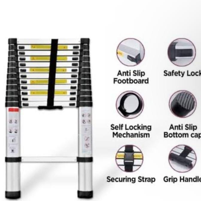 Tangga Teleskopik 4.4M