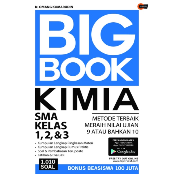 

Big Book Kimia SMA Kelas 1, 2 & 3