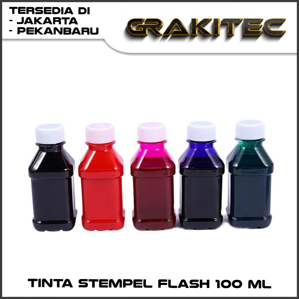 

✤Grosir➘ TINTA STEMPEL FLASH 100 ML PREIMIUM GRAFIKA KITA J65