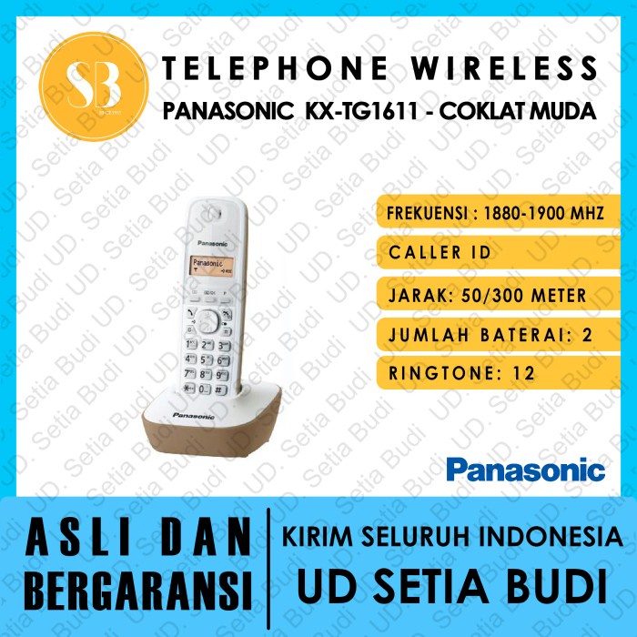 Telephone Wireless Panasonic KX-TG1611