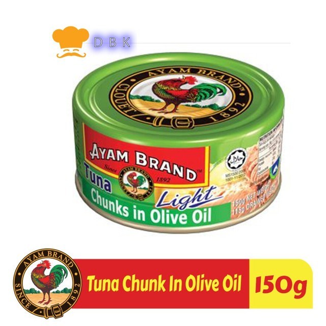 

Ikan Tuna Kaleng Chunk Light In Oil O Ayam Brand 150Gr Tuna Zaitun