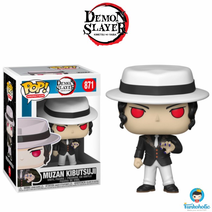 MUST HAVE FUNKO POP ANIMATION DEMON SLAYER - MUZAN KIBUTSUJI #871 TERLARIS