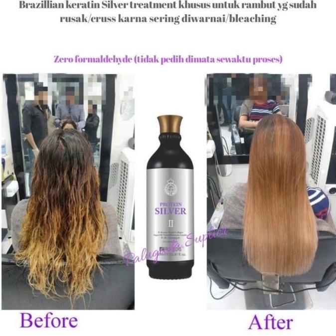 Termurah Pro Techs Keratin Silver, Keratin Premium 2.1 Max Smoothing Treatment