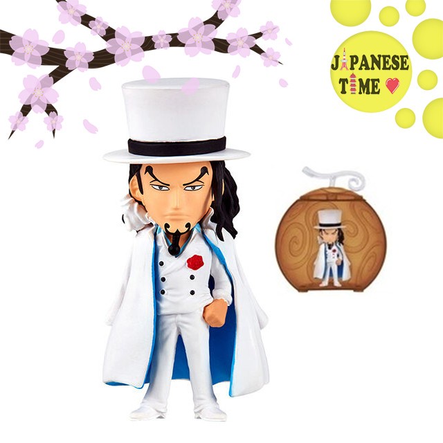 FLASH SALE BANDAI GASHAPON ONE PIECE ONEPI NO MI NINTH NAVAL BATTLE - ROB LUCCI TERLARIS