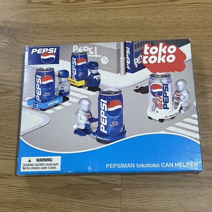 ❤️NEW❤️ Pepsiman Tokotoko Can Helper Pepsiman Route Driver 1 Vintage Bisa Gojek